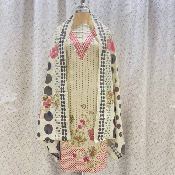 BEIGE JAAM COTTON SUIT